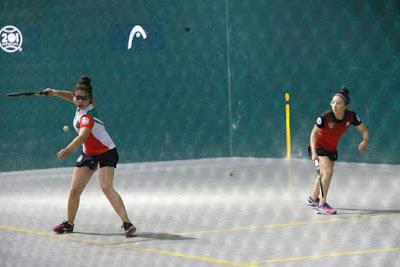 ALZA EDOMÉX ORO Y BRONCE EN FRONTENIS INDIVIDUAL FEMENIL