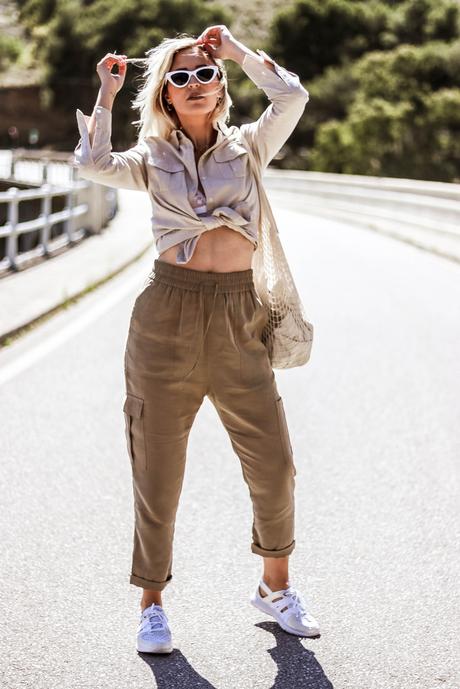 SAFARI & WHITE SNEAKERS SAFARI & WHITE SNEAKERS