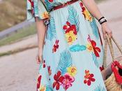 Vestido largo romántico