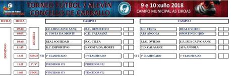 Reglamento y Calendario del Torneo de Carballo