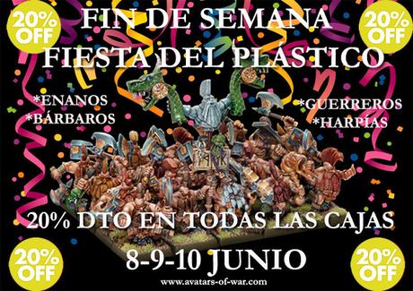 Fiesta del plástico en Avatars of War: 20% dto en cajas de plástico!!