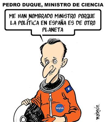 Cambio de tercio: M. Rajoy hace mutis por el foro; Pedro Sánchez aparece en la Moncloa.