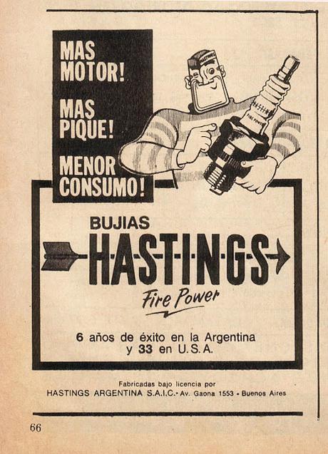 Bujías Hastings