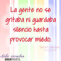 [FRASES LITERARIAS] Sólo escucha, de Sarah Dessen