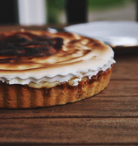 TARTA DE LIMON  CON MERENGUE