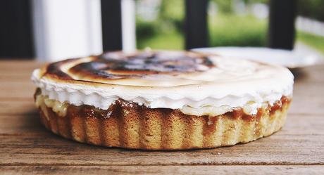 TARTA DE LIMON  CON MERENGUE