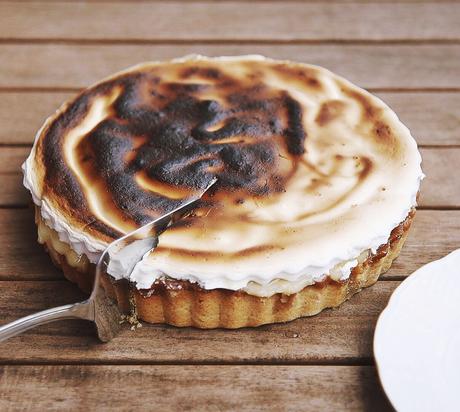 TARTA DE LIMON  CON MERENGUE