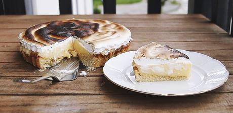 TARTA DE LIMON  CON MERENGUE