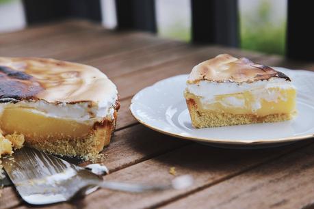 TARTA DE LIMON  CON MERENGUE