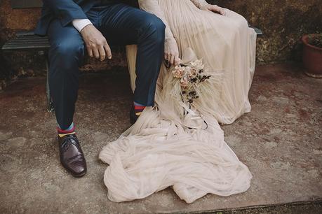 La boda romántica de Leticia y Joan en Masia Ribas boda masia ribas barcelona www.bodasdecuento.com