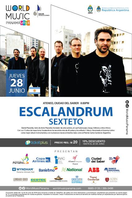 Escalandrum nuevamente en Panamá