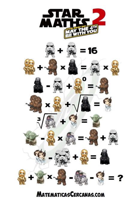 Star Maths 2 – May the 4th be with you – Star Wars Day Star Maths 2 – May the 4th be with you – Star Wars Day