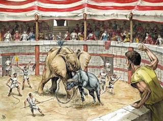 trato animales espectáculos antiguedad. breve reseña 