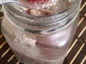 Avena fresas chocolate