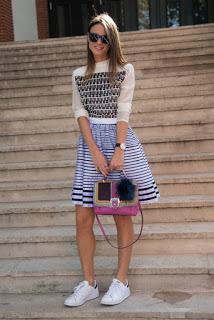 Como combinar tus tenis blancos moda Mujeres Como combinar tus tenis blancos moda Mujeres