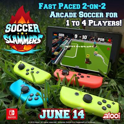 [E3 2018] 'Soccer Slammers', arcade 2 vs 2 para dar el comienzo al Mundial en Nintendo Switch