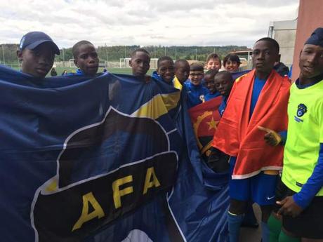 La Escuela de Fútbol AFA Angola a la Final del Torneo Alevín de carballo