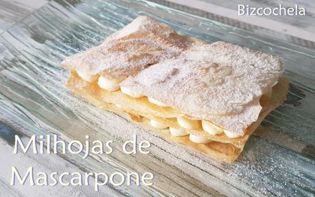 MILHOJAS DE MASCARPONE