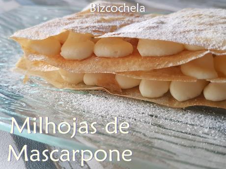 MILHOJAS DE MASCARPONE