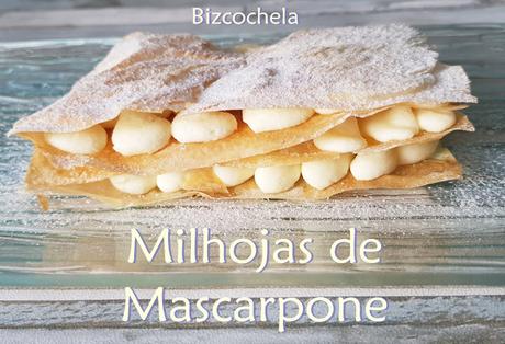 MILHOJAS DE MASCARPONE