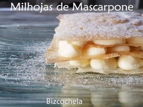 MILHOJAS DE MASCARPONE