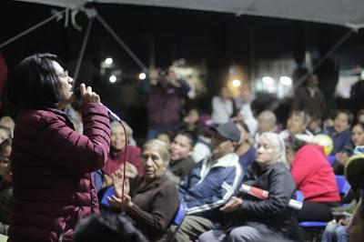 SANDRA LUZ FALCÓN VENEGAS ES RECIBIDA POR VECINOS DE LA RESURRECCIÓN SANDRA LUZ FALCÓN VENEGAS ES RECIBIDA POR VECINOS DE LA RESURRECCIÓN