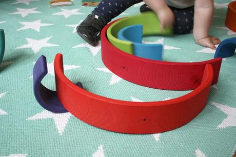 arcos de colores arco iris waldorf