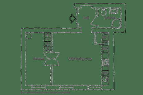 suelo de madera espigada puertas dobles interior Molduras en el techo grandes ventanales distribución diáfana detalles arquitectonicos chimenea sueca   