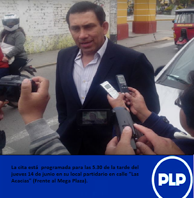 PATRIA JOVEN LLAMA A CONFERENCIA DE PRENSA…