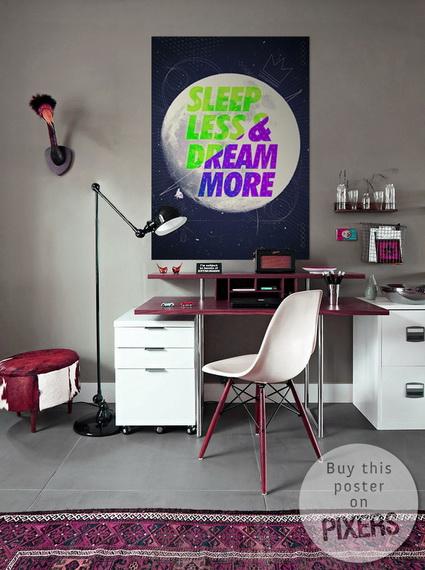 ideas-para-decorar-con-posters4 IDEAS PARA DECORAR CON POSTERS: PIXERS