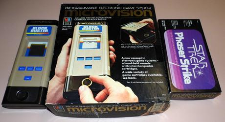 Historia de la primera consola portátil: Milton Bradley Microvision