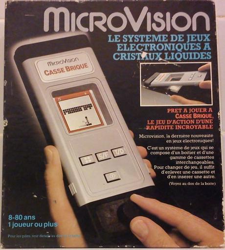 Historia de la primera consola portátil: Milton Bradley Microvision