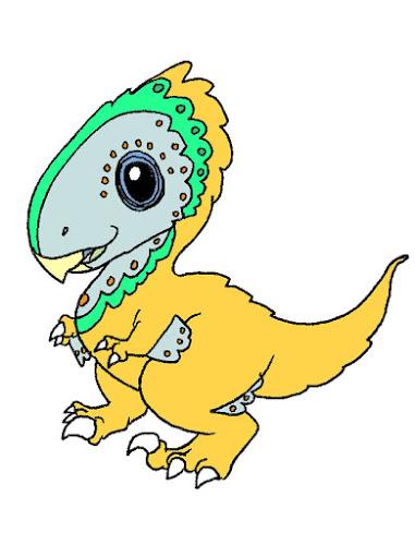 Los dinosaurios cuquis de Sparrow Reed