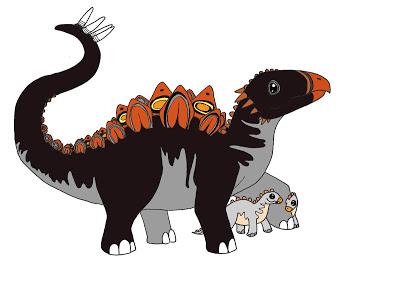 Los dinosaurios cuquis de Sparrow Reed