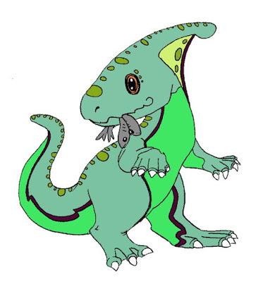 Los dinosaurios cuquis de Sparrow Reed