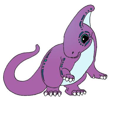 Los dinosaurios cuquis de Sparrow Reed