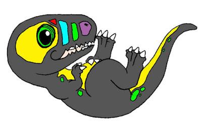 Los dinosaurios cuquis de Sparrow Reed