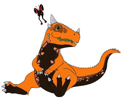 Los dinosaurios cuquis de Sparrow Reed