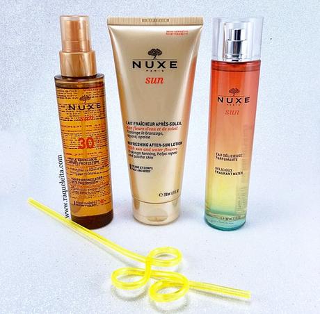 Tres Productos de la Línea Nuxe Sun que este Año me Acompañarán a la Playa