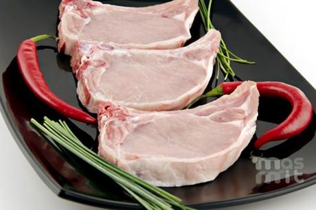 Chuletas de cerdo al horno a la mostaza