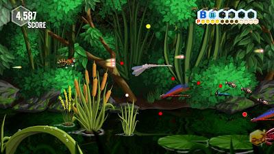 ¡Cuidado que pica! Ya disponible en Switch el matamarcianos 2D 'Beekyr Reloaded'