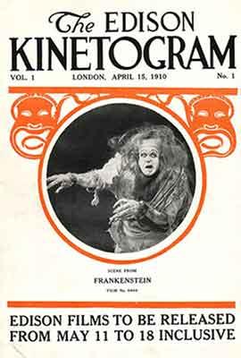 Frankenstein 1910 la primera versión cinematográfica de la novela de Mary Shelly