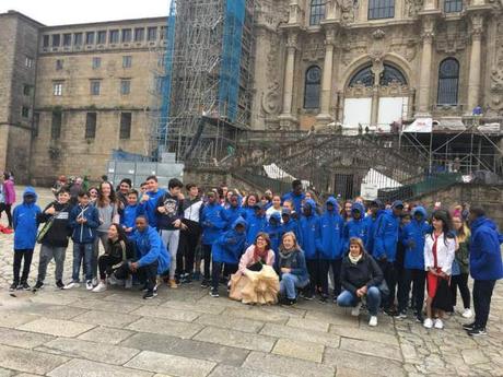 Visita de la Escuela de Fútbol Base AFA Angola a Santiago de Compostela
