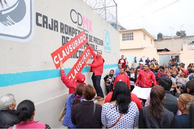 Clausura Isidro Moreno pozos de Chiconautla que llevan agua a la CDMX