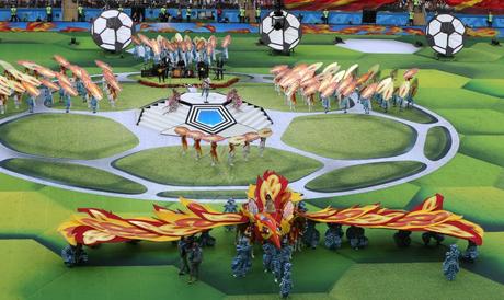 Así fue la ceremonia de inauguración del Mundial