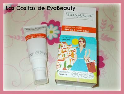 Paquete Recibido(8): #MiVeranoBellaAurora Nuevos protectores solares SPF50+ BELLA AURORA