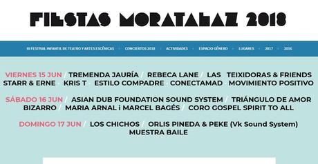Fiestas de Moratalaz 2018: Asian Dub Foundation, Triángulo de Amor Bizarro, Los Chichos, Tremenda Jauría...