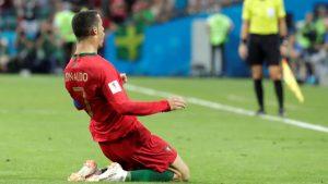 Cristiano, cuarto jugador que marca en cuatro Mundiales