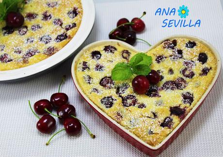 Clafoutis de cerezas Thermomix