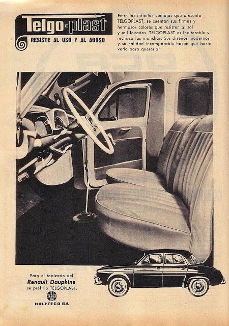 Telgoplast, tapizado del Dauphine